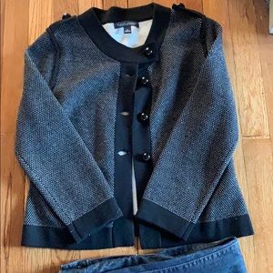 Banana Republic 100 percent xtra fine Merino cardi